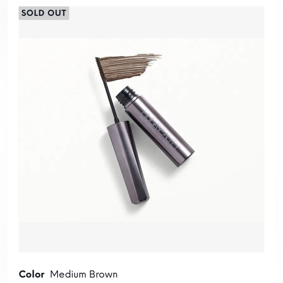 HUDA BEAUTY Other - Huda Beauty Medium Brown Brow Gel